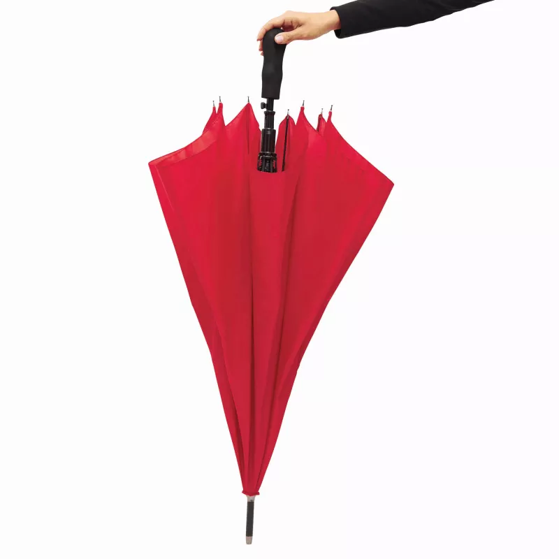 Parasol automatyczny, wiatroodporny PASSAT - czerwony (56-0104182)