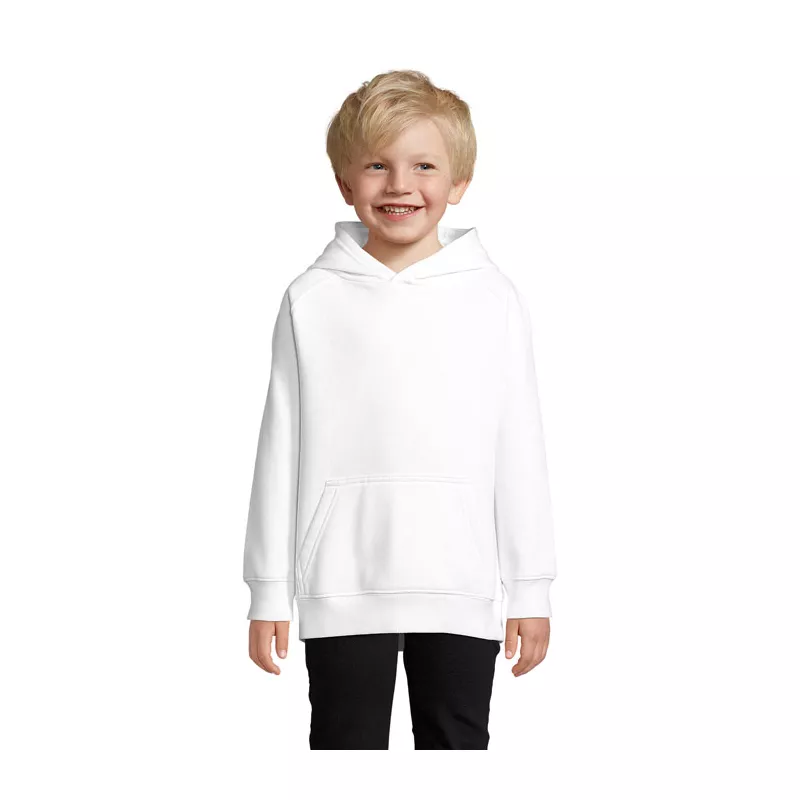 Bluza dziecięca z kapturem Sol's STELLAR KIDS - Bialy (S03576-WH)