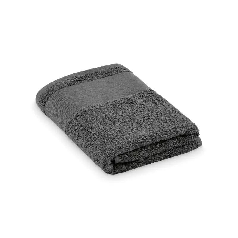 Ręcznik do rąk bawełniany 380 g/m² 50x100 cm ISLAND 50 - Kamienny Szary (MO2765-15)