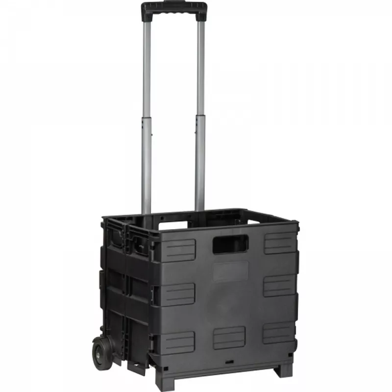 Wózek na zakupy składany KAREN - czarny (6386103)