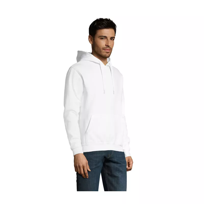 Bluza unisex z kapturem 280 g/m² Sol's SNAKE - Bialy (S47101-WH)