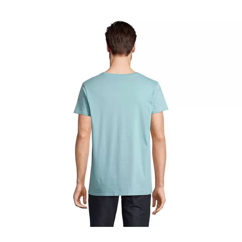 Koszulka męska organiczna 150 g/m² Sol's CRUSADER MEN - Pool Blue (S03582-BP)