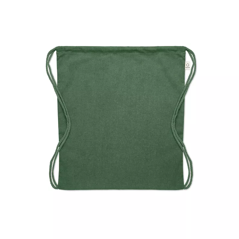 Worek z recyklingu 140 g/m² CABETRI COLOUR - Ciemnozielony (MO2402-60)