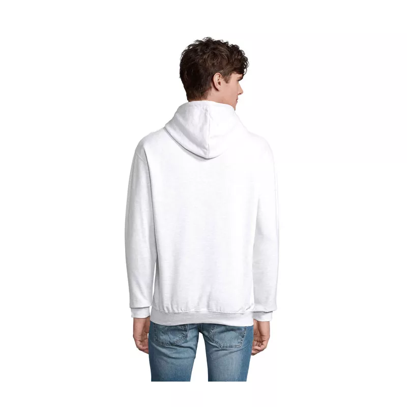 Bluza unisex z kapturem 280 g/m² Sol's CONDOR - Popiól (S03815-AS)