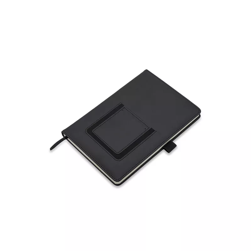 Notes z kieszonką na telefon Eibar - czarny (R64248.02)