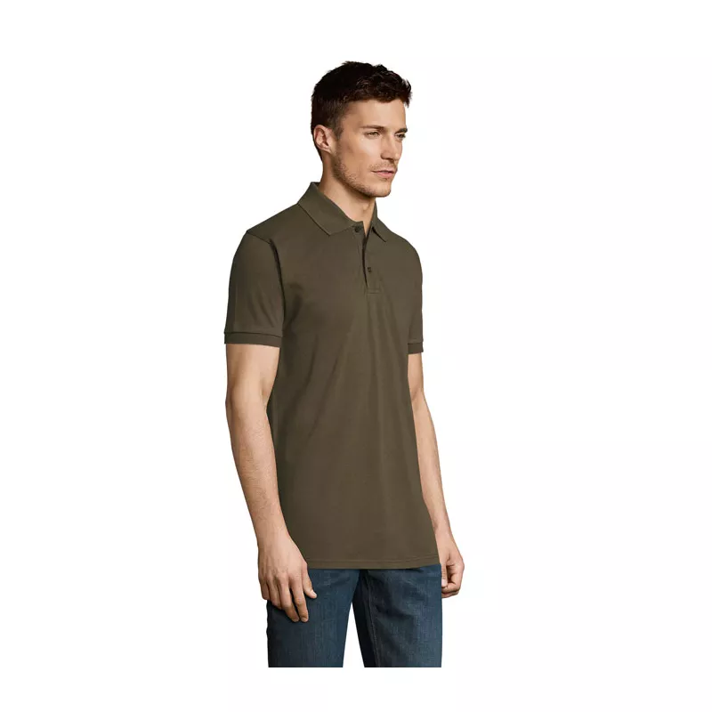 Koszulka polo męska 200 g/m² Sol's PRIME MEN - Army (S00571-AR)