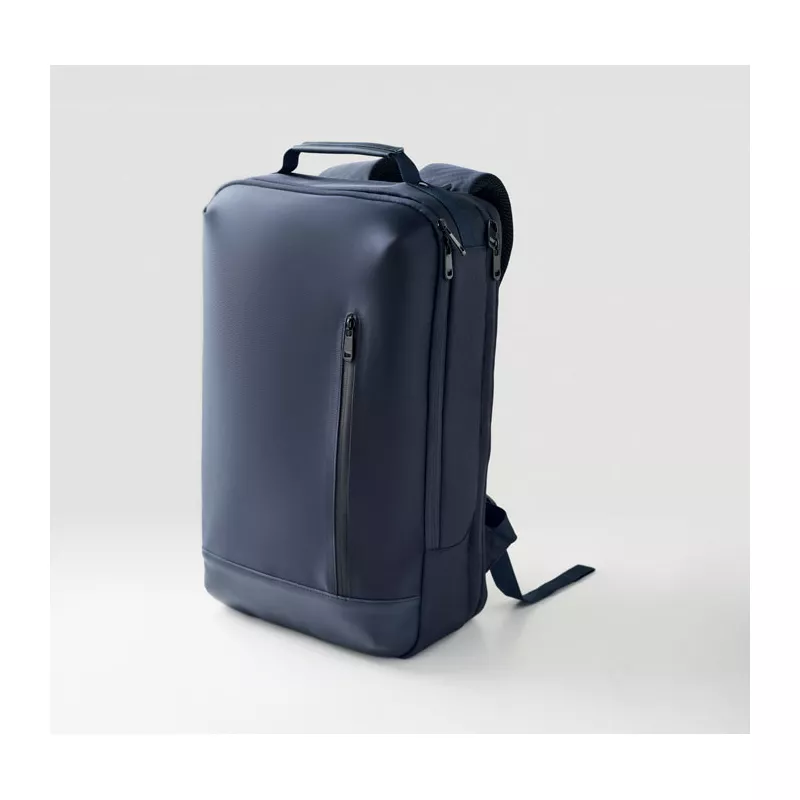 Plecak na laptop 15" z żakardem 15 l BOSTON - Niebieski (MO3226-04)