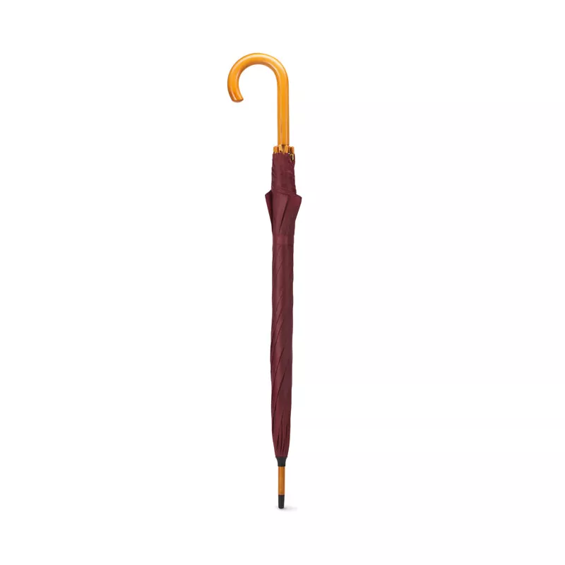 Parasol klasyczny 23" z drewnianym trzonem CALA - Burgund (KC5132-02)