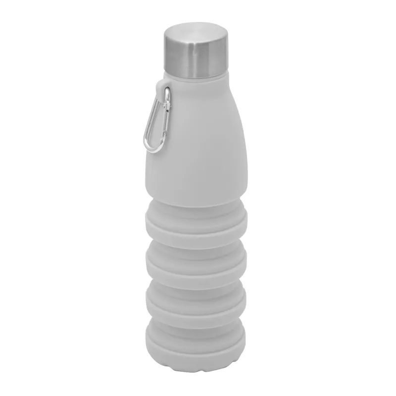 Składana butelka do picia 550 ml BIG GETS SMALL - szary (56-0603193)
