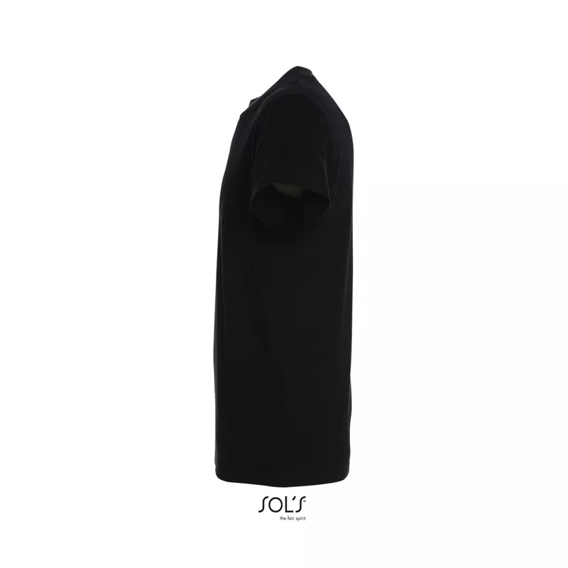 Koszulka męska bawełniana 190 g/m² Sol's IMPERIAL - Deep Black (S11500-DB)