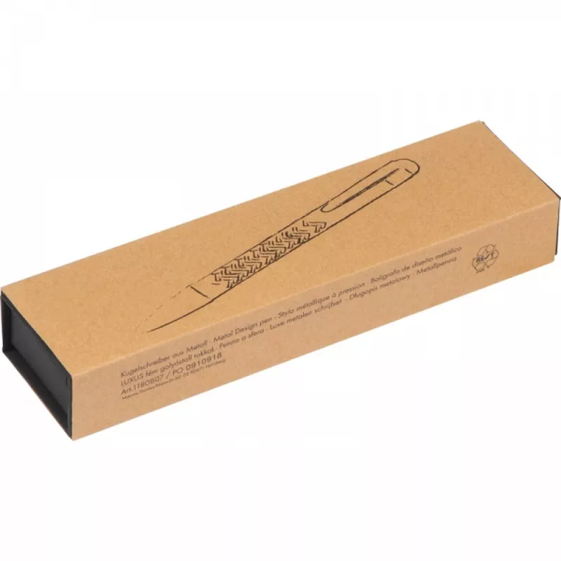 Długopis metalowy CrisMa TABEA - szary (1180807)