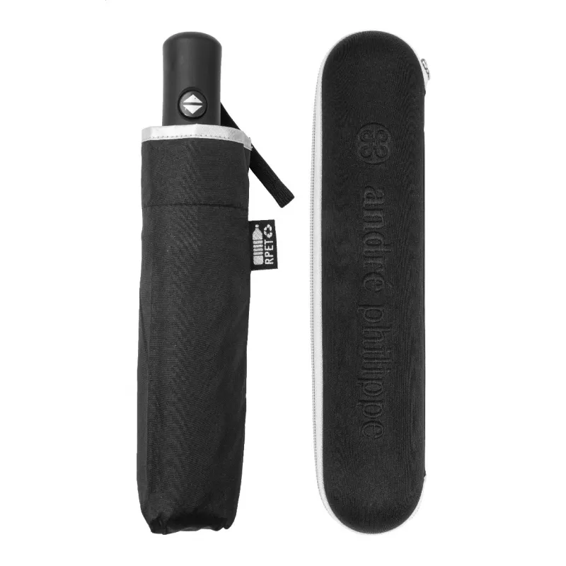 Ouragan Parasol RPET - czarny (AP800143-10)