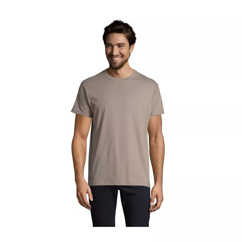 Koszulka męska bawełniana 190 g/m² Sol's IMPERIAL - Light Grey (S11500-LG)