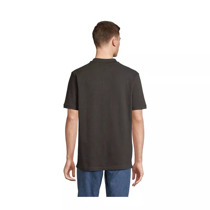 Koszulka polo organiczna 210 g/m² Sol's PEGASE - Szary Węglowy (S04242-GC)