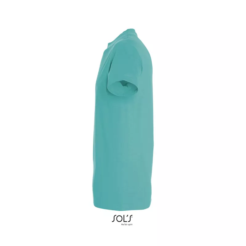Koszulka męska bawełniana 190 g/m² Sol's IMPERIAL - Niebieski Karaibski (S11500-CB)
