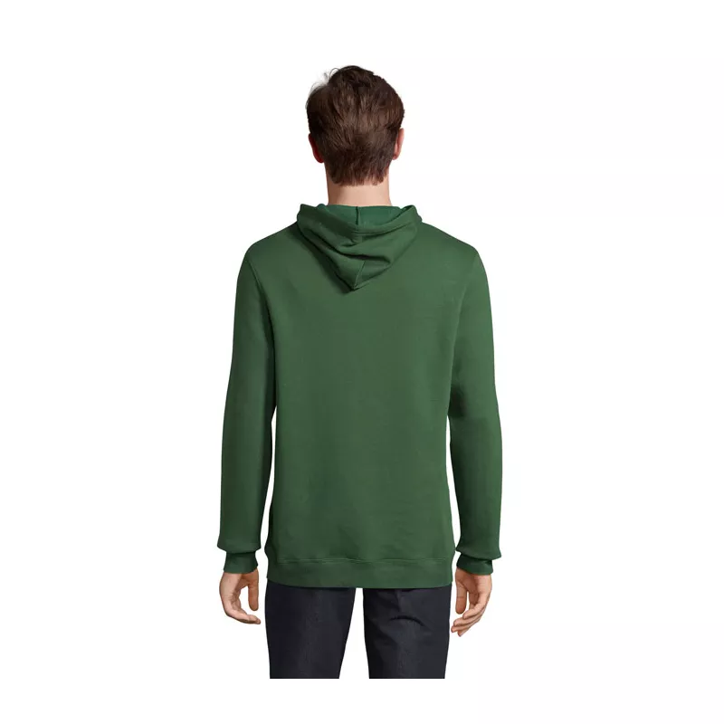 Bluza unisex z kapturem 280 g/m² Sol's SNAKE - Ciemno-Zielony (S47101-BO)
