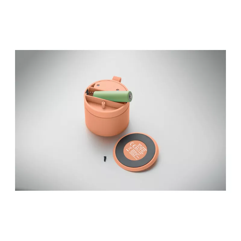 Głośnik bezprzewodowy w metalowej obudowie 3W RECAR - Pomaranczowy (MO2800-10)