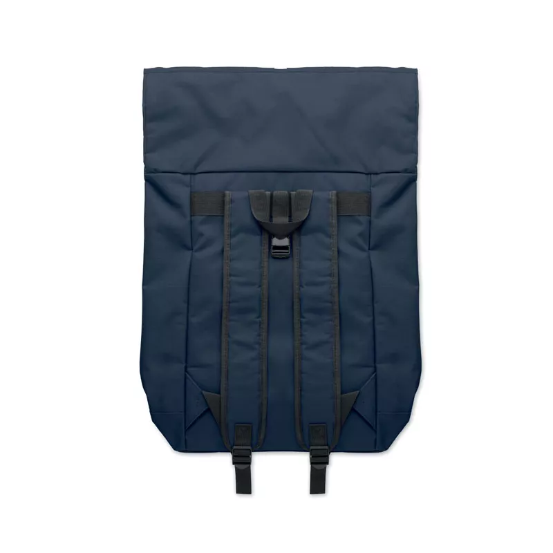 Plecak rolltop na laptop 15" z poliestru 600D IREA - Niebieski (MO2170-04)