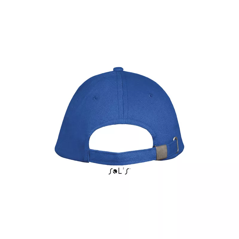 Czapka z daszkiem 5-panelowa 260 g/m² Sol's LONG BEACH - Królewski Niebieski/biały (S00594-RW)