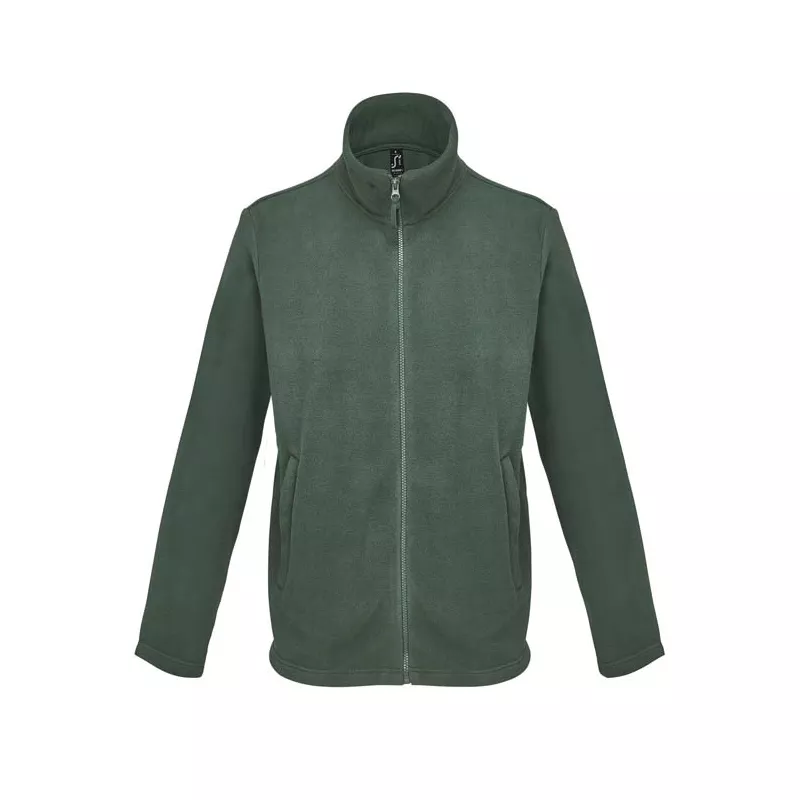 Polar rozpinany z recyklingu Sol's NITRO - Zielony (S04759-FI)
