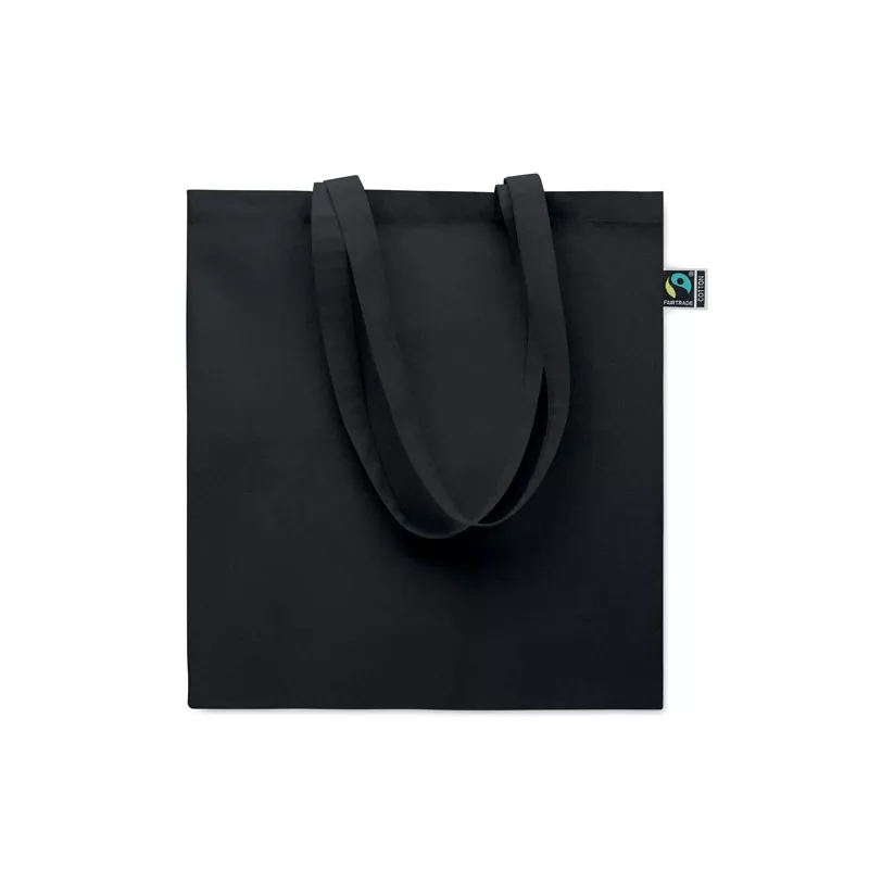 Torba Fairtrade z klinem 180 g/m² OSOLE++ COLOUR - Czarny (MO2590-03)