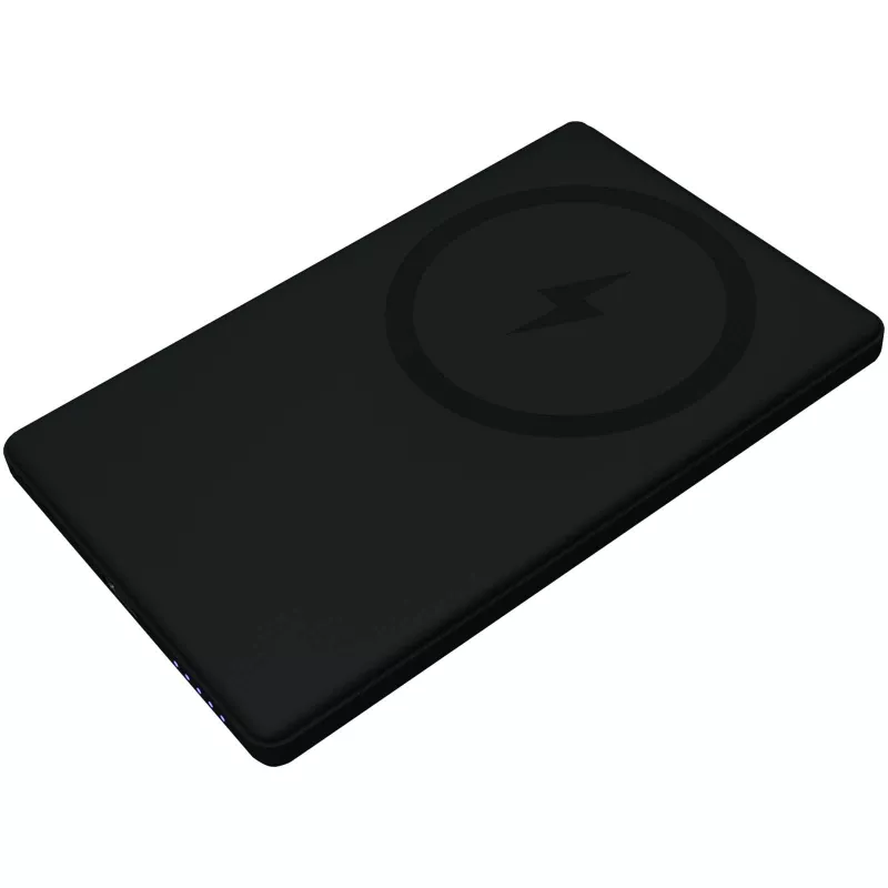 SCX.design P22 bardzo smukły magnetyczny powerbank o pojemności 5000 mAh - Czarny (2PX18490)