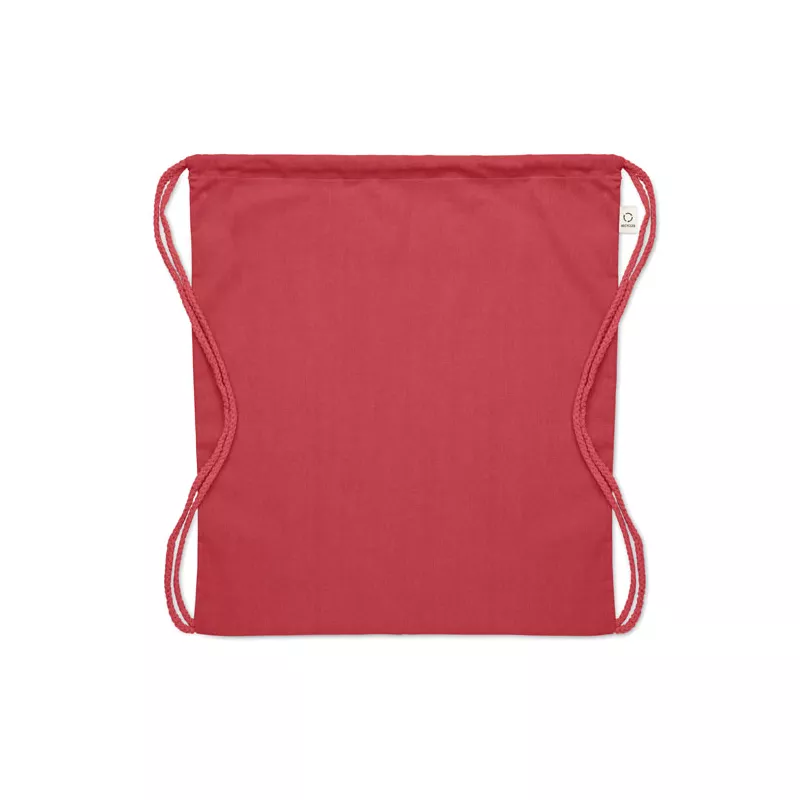 Worek z recyklingu 140 g/m² CABETRI COLOUR - Czerwony (MO2402-05)