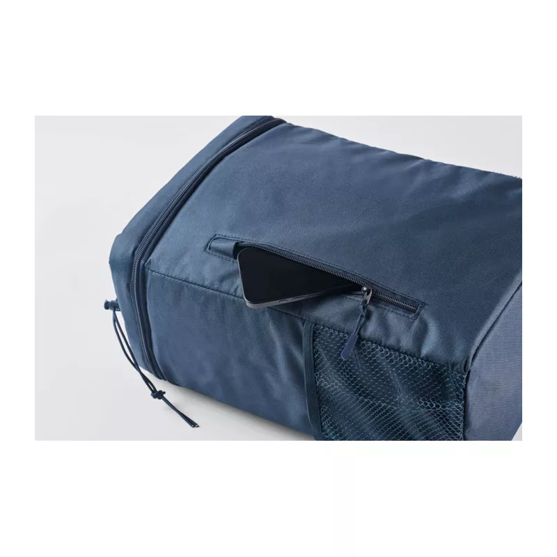 Plecak termiczny z RPET 600D 9 l MAFRIO - Niebieski (MO2971-04)