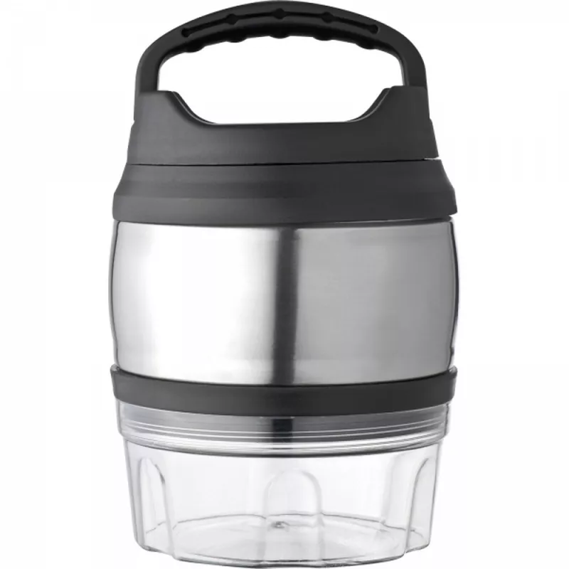 Lunch box 600 ml i 320 ml GIOIA - szary (8848907)