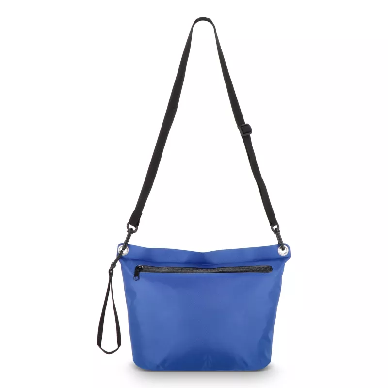 Wodoodporna torba na ramię z ripstopu 33 x 23 x 13 cm - ciemnoniebieski (LT95344-N0010)