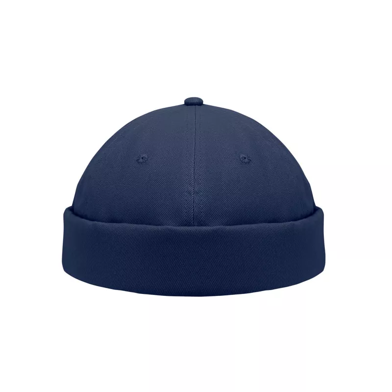 Czapka docker ze szczotkowanej bawełny 260 g/m² DOCK - Niebieski (MO2923-04)
