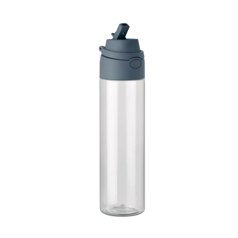 Butelka z RPET ze słomką 2 w 1 700 ml TOIEN KLAR - Petrol (MO2990-20)