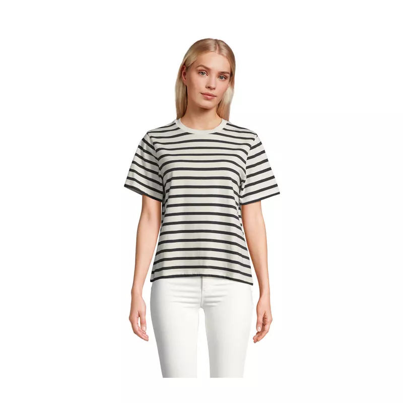 Koszulka damska organiczna Sol's LEGEND WOMEN - Off White| Navy (S04776-AZ)