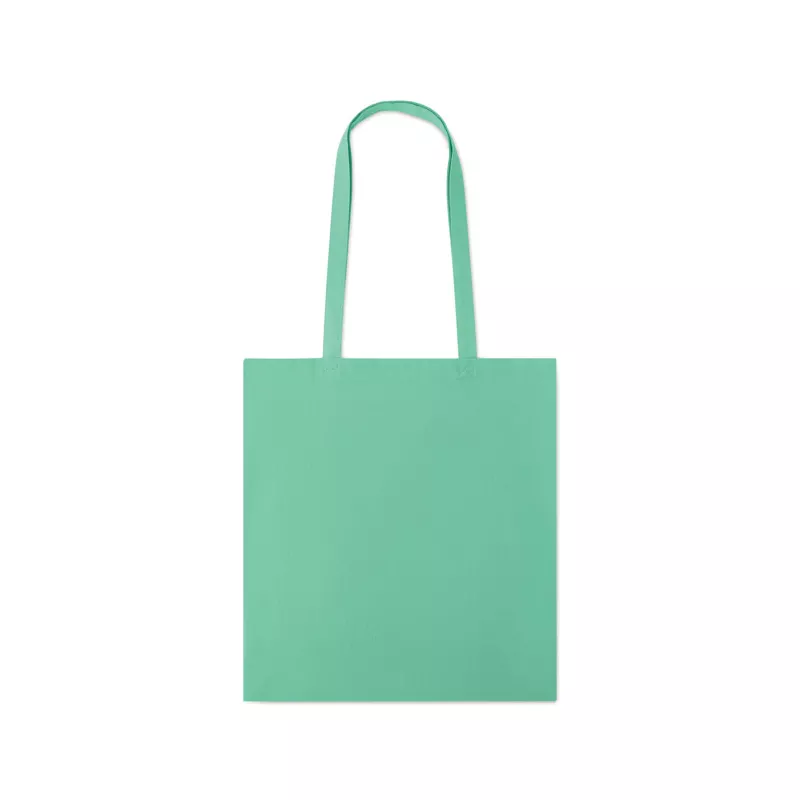 Torba bawełniana 38x42 cm 140 g/m² COTTONEL COLOUR + - Miętowy Zielony (MO9268-77)