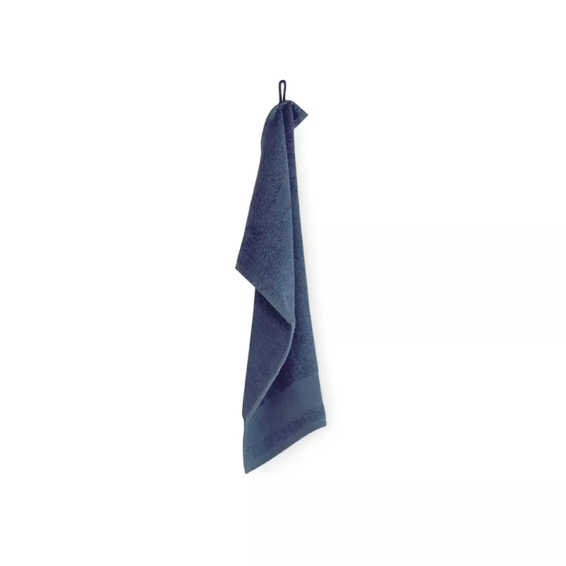 Ręcznik bawełniany 380 g/m² 30x50 cm ISLAND 30 - Niebieski (MO2764-04)