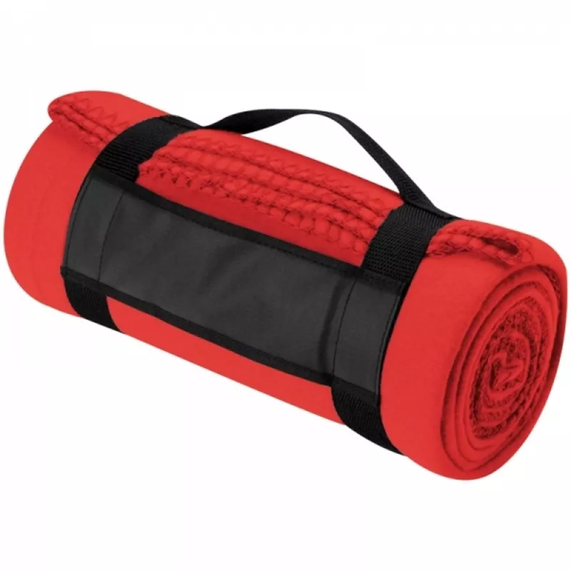 Koc z polaru NASHVILLE 170 g/m² - czerwony (690205)