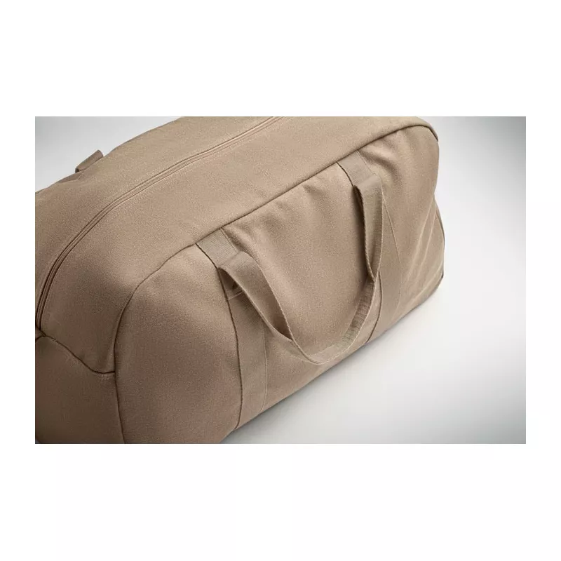 Torba podróżna z recyklingu 450 g/m² DUFFAS COLOUR - Khaki (MO2508-39)