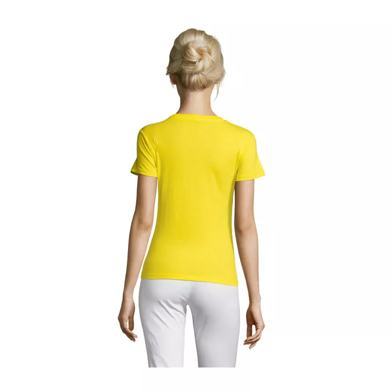 Koszulka damska dopasowana 150 g/m² Sol's REGENT WOMEN - Lemon (S01825-LE)