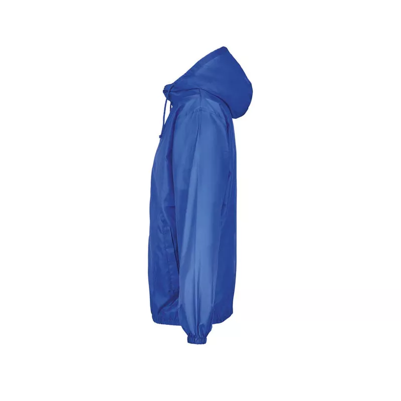Wiatrówka unisex wodoodporna z kapturem Sol's SHIELD - Niebieski (S04758-RB)