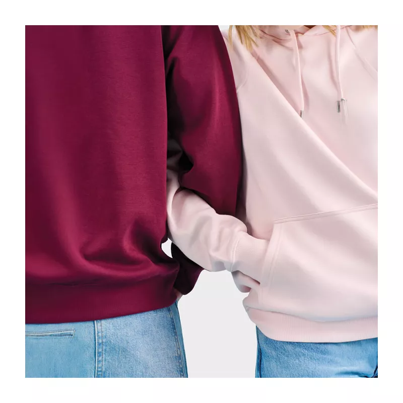 Bluza unisex organiczna 280 g/m² Sol's STELLAR - Burgundy (S03568-BG)