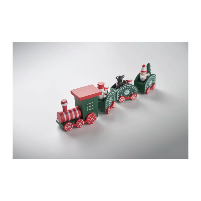 Pociąg świąteczny z MDF JUNA - Mieszany (CX1559-00)