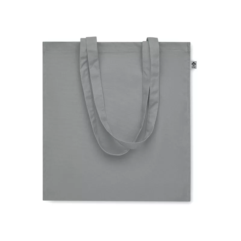Torba z bawełny organicznej 220 g/m² BENTE COLOUR - Szary (MO2197-07)