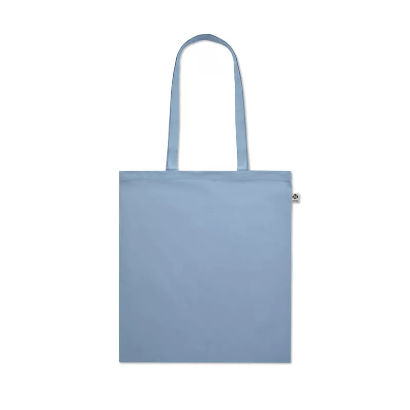 Torba na zakupy z bawełny organicznej 180 g/m² ONEL - Baby Blue (MO6711-66)