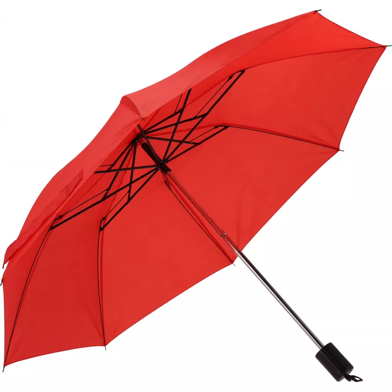 Parasol manualny ø88 cm FRANCO - czerwony (4518805)