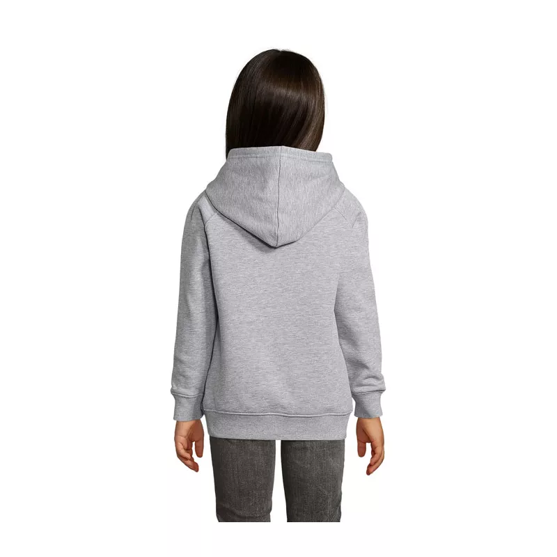 Bluza dziecięca z kapturem Sol's STELLAR KIDS - Szary Melanż 2 (S03576-GY)