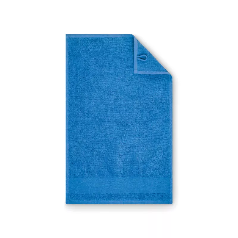 Ręcznik bawełniany 380 g/m² 30x50 cm ISLAND 30 - Niebieski (MO2764-37)