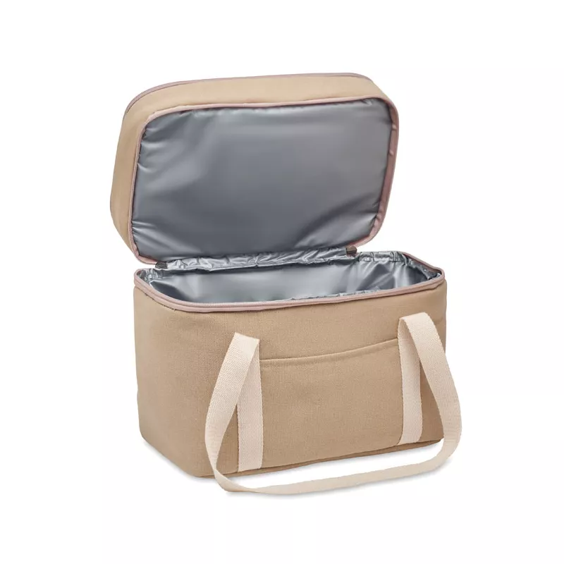 Torba termiczna z 2 przegrodami 320 g/m² KECIL TOP - Bezowy (MO6868-13)