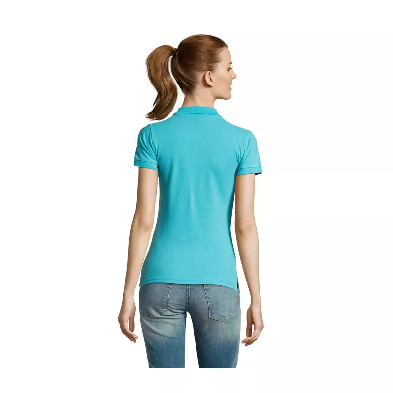 Koszulka polo damska piqué 170 g/m² Sol's PASSION - Niebieski Atol (S11338-AL)
