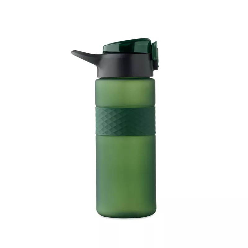 Butelka z RPET ze słomką 700 ml ISJFORDEN - Ciemnozielony (MO2755-60)