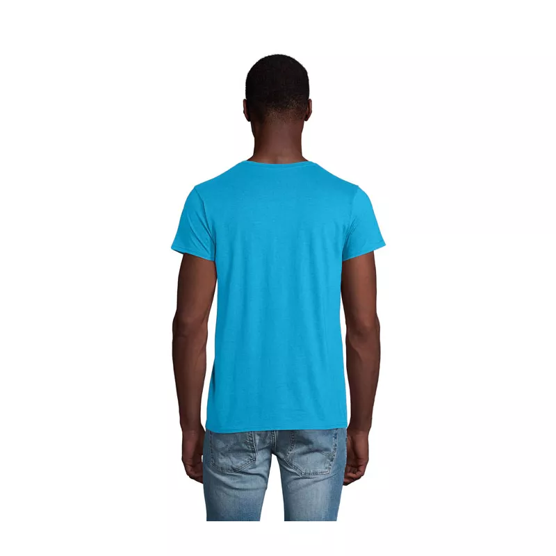 Koszulka męska organiczna 175 g/m² Sol's PIONEER MEN - Aqua (S03565-AQ)